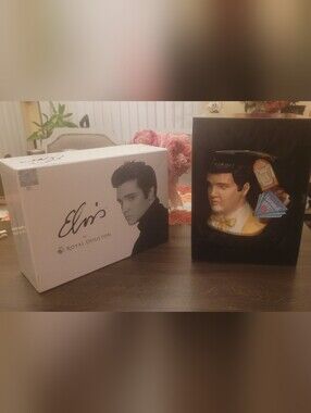 Royal Doulton Elvis Head vase Bust "All Shook Up" Collectible